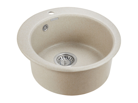 Кухонная мойка Paulmark GELEGEN 50 PM404800-BE 50х50 цвет бежевый